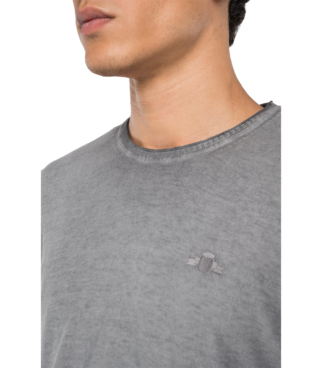 フェードカラーコットンプルオーバー 詳細画像 アイロングレー 5